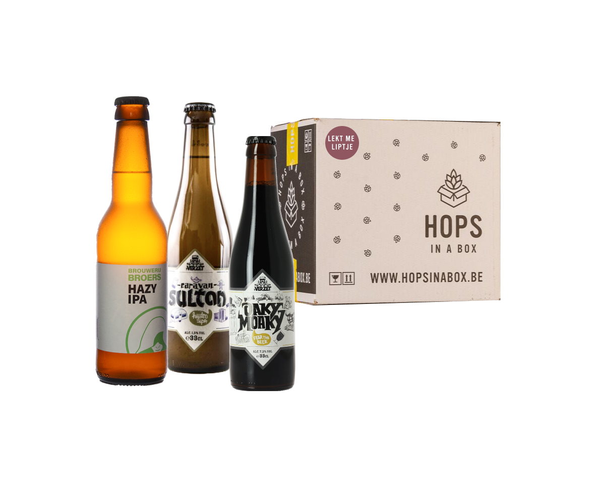 lekt me liptje jonge brouwerijen belgisch hops in a box bierpakketten biergeschenk biercadeau